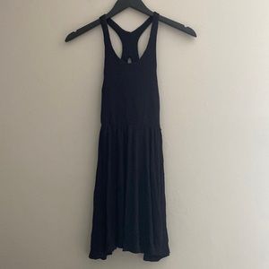 Element eden black ribbed dress